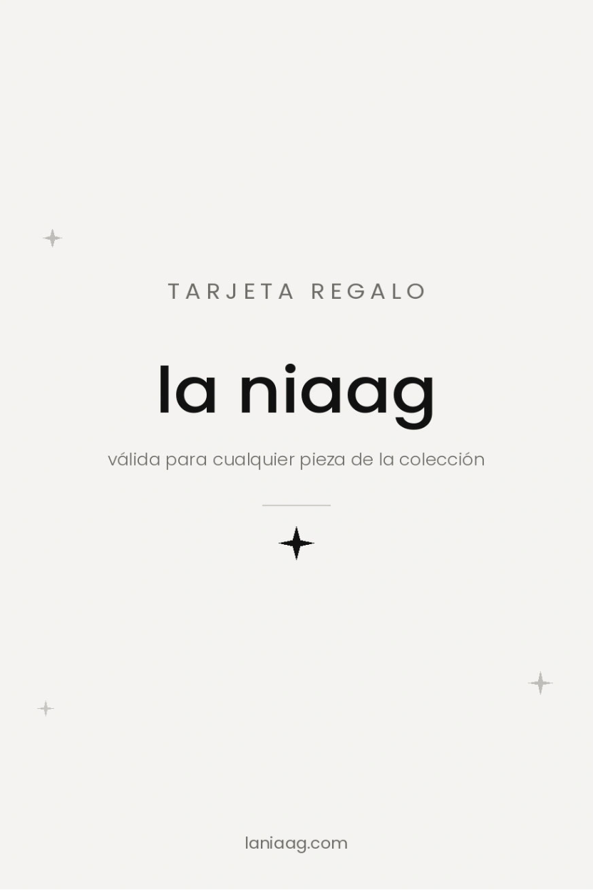 Tarjeta Regalo la niaag